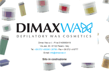 Tablet Screenshot of dimaxwax.it